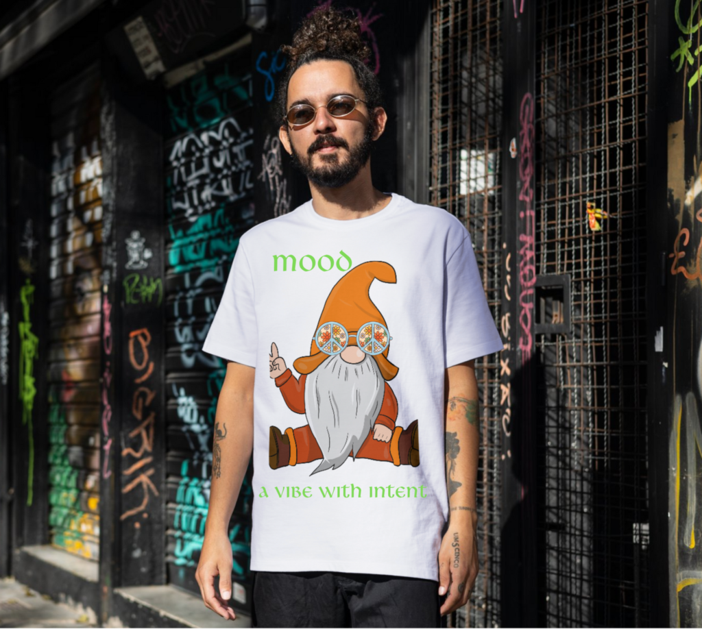 gnome peace sign